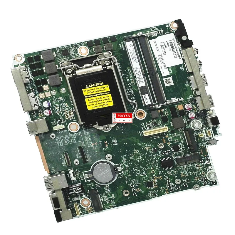 L19395-001 para HP EliteDesk 800 G4 DM placa base L19395-601 L05127-001 DA0F83MB6A0 placa base 100% probado completamente en funcionamiento