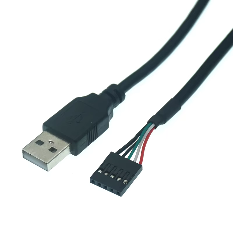 Cable Dupont 5 Pines a Micro USB Macho - Extensor Placa Base - imagen 3