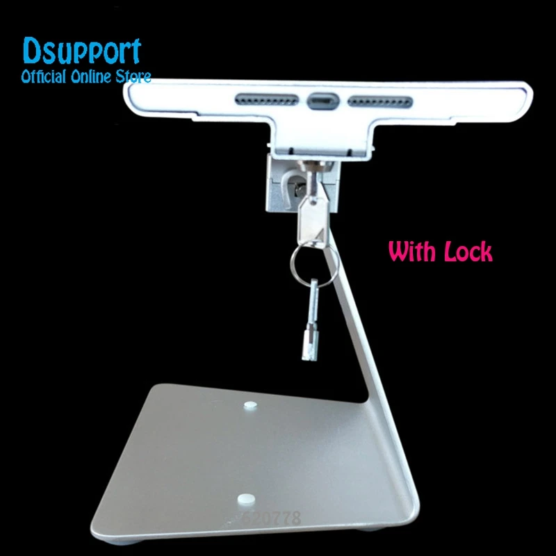 Soporte de escritorio de rotación completa para iPad mini 12345, funda de metal, soporte de exhibición al por menor, tableta, pc, antirobo - imagen 5