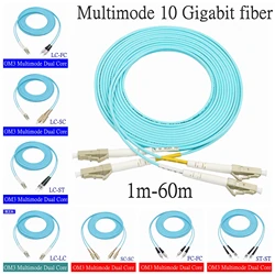 Latiguillo Fibra Óptica OM3 LC-LC Multimodo 10Gbps