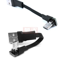 Cable Micro USB Plano Flexible 90° – Alta Velocidad