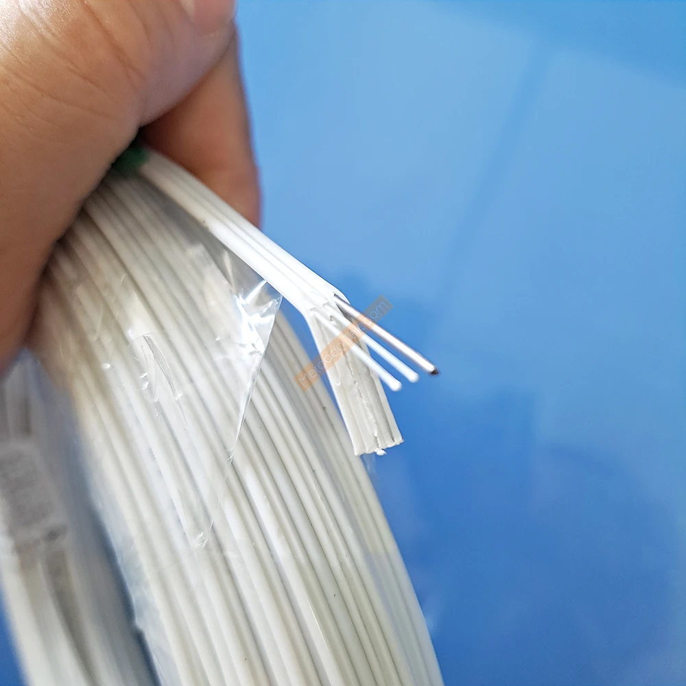 Cable de fibra óptica de 10m, 20m, 30m, 50m, FTTH, modo simple para exteriores, Cable de caída de modo único SC UPC - imagen 4