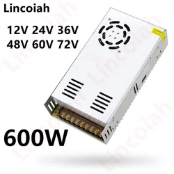 Fuente Alimentacion LED 600W 12V-72V Conmutada
