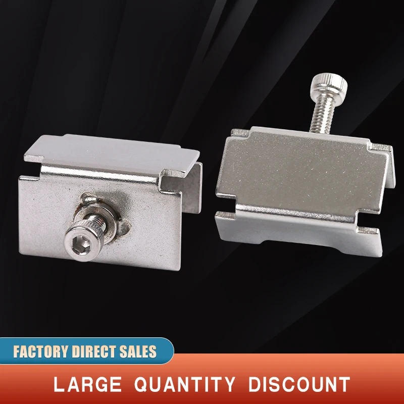 1/2/5 uds 3D piezas de la impresora de cama caliente Clip plataforma abrazadera Heatbed de placa de vidrio fijación ajustable Clips Accesorios - imagen 3