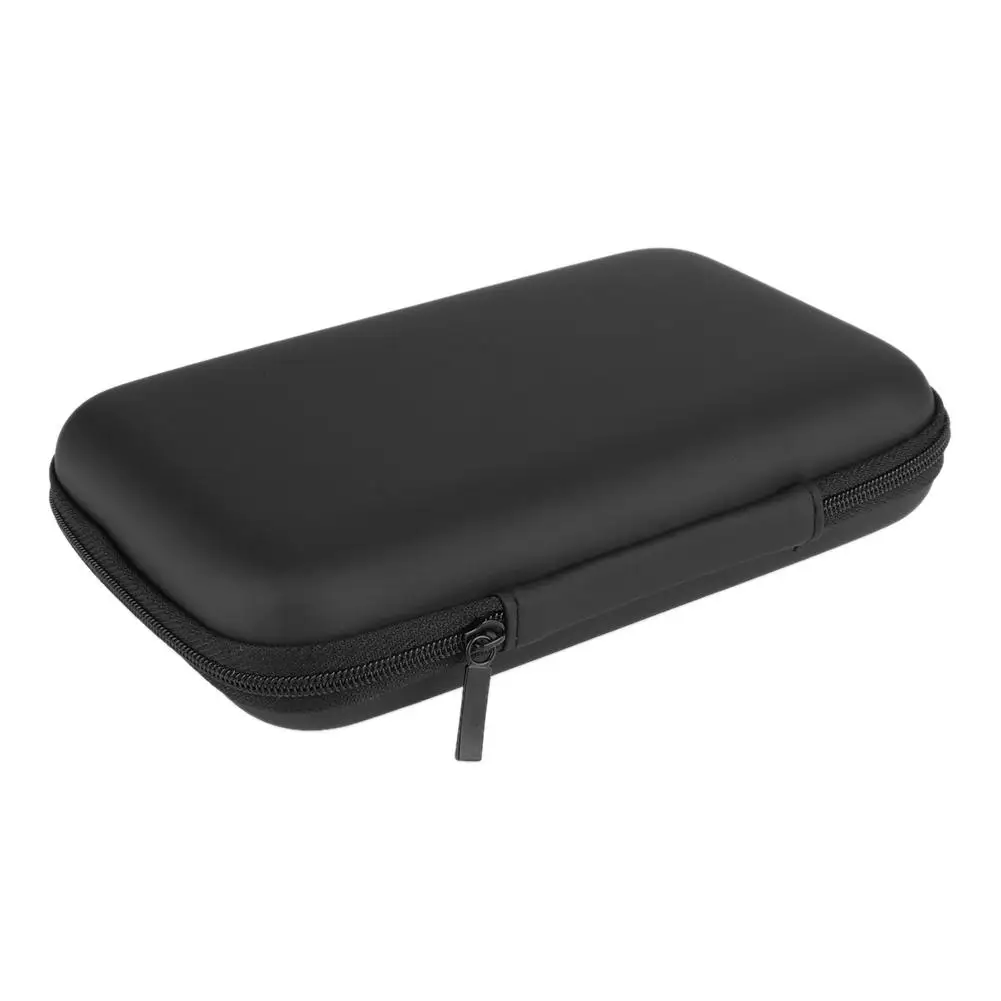 Carcasa de protección para disco duro de 3,5 pulgadas, funda de transporte de PU, negra, EVA - imagen 4