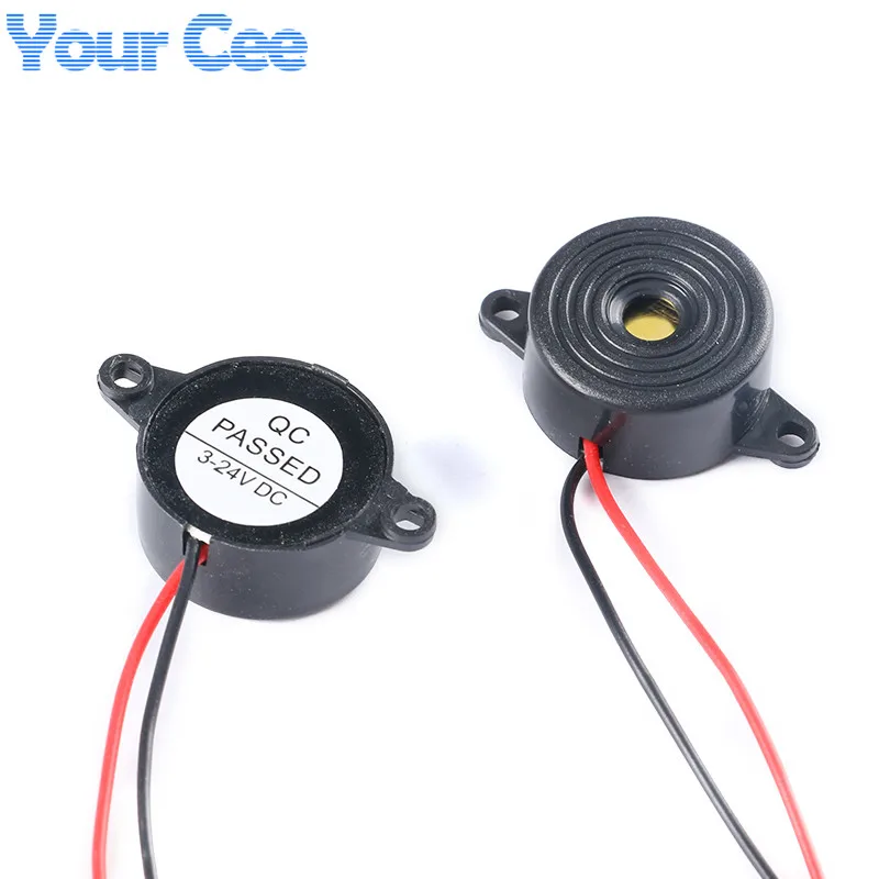 10 uds/1 unidad SFM-20B altavoz zumbador activo de alto decibelio DC3-24V sonido continuo 2312 piezoeléctrico electrónico para Arduino