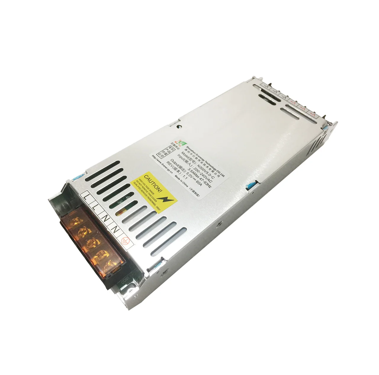 G-energy-fuente de alimentación LED, 60a, 5v, 200-240VAC, 3,5, AMax N300V5, el mejor proveedor de pantalla LED - imagen 3