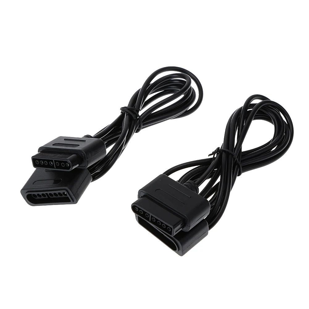 Cables de extensión para mando SNES súper juego, Cable de mando para Nintendo 16 bits, 1/2 uds. - imagen 3