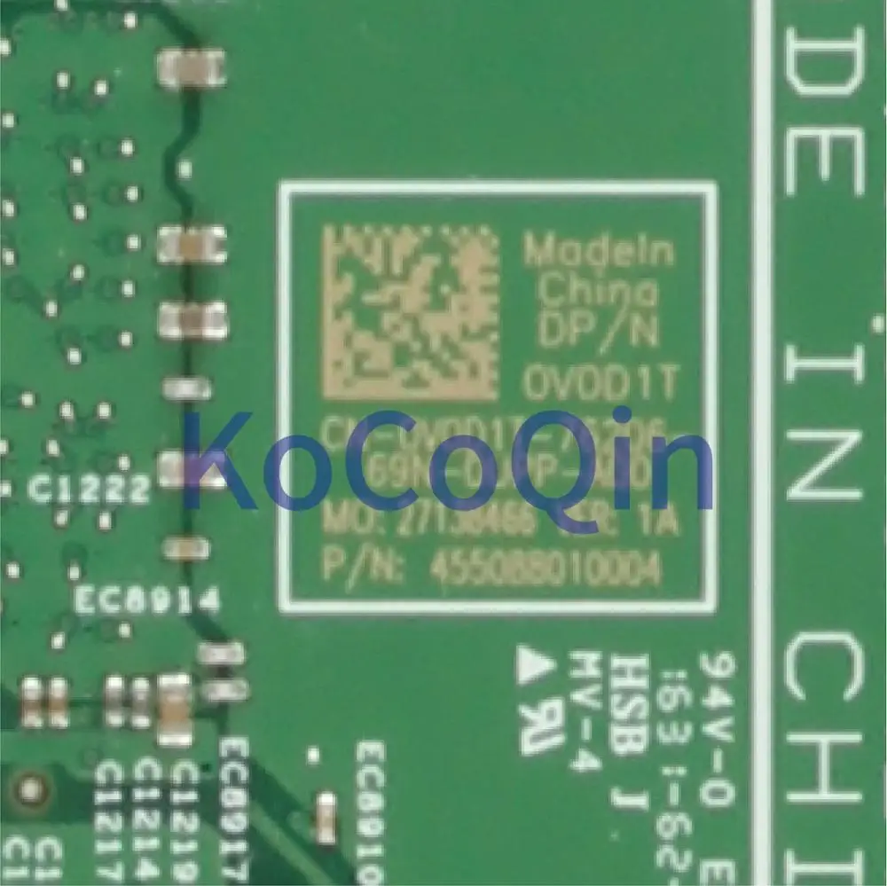 Placa base para portátil DELL Inspiron 15, 3452, 3552, 3441, 3451, Pentium N3710, 14279-1, CN-0V0D1T, 0V0D1T, SR2KL - imagen 5