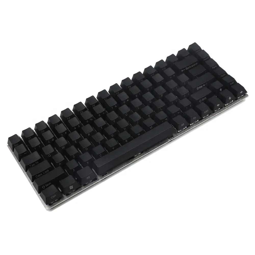 YMDK-Tapas de tecla impresas por los lados para teclado mecánico MX, perfil OEM, PBT grueso 84, YMD75, KBD75