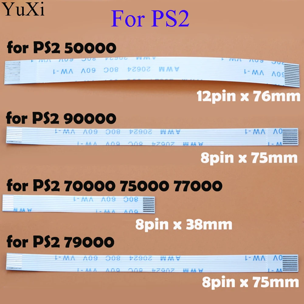 Interruptor de Reinicio de energía, Cable flexible para PS2 30000, 5W, 90000, PS3 slim 2000, PS4, 10pin, 12pin, 14pin, pieza de reparación del controlador - imagen 2