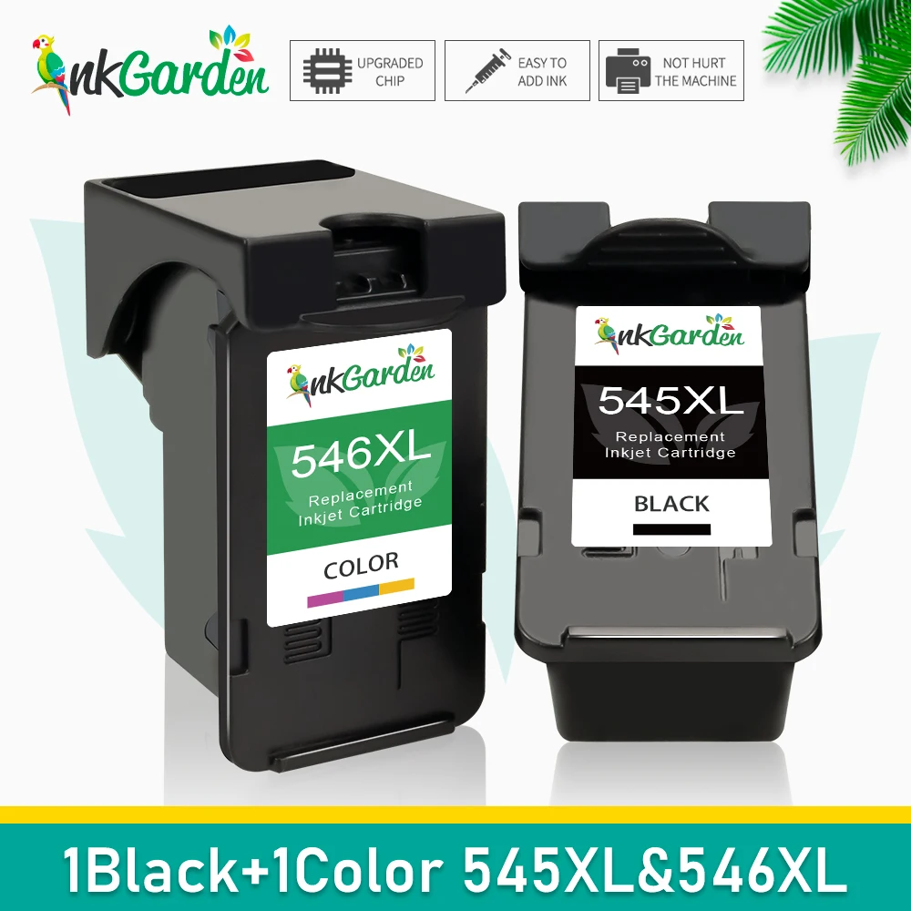 Reemplazo de cartucho de tinta PG545 545XL 546XL para impresora Canon 545 CL 546 Compatible con Pixma MG3051 MG3052 MG3053 MX490