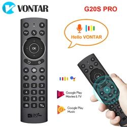 Mando a Distancia G20S PRO Inalámbrico con Voz y Air Mouse para Android TV