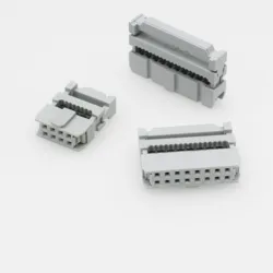 Conector IDC Ribbon Doble Fila Hembra 2,54mm 64 Pines