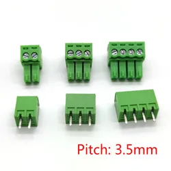 Conector Terminal PCB KF15EDG-3.5mm Verde Atornillable