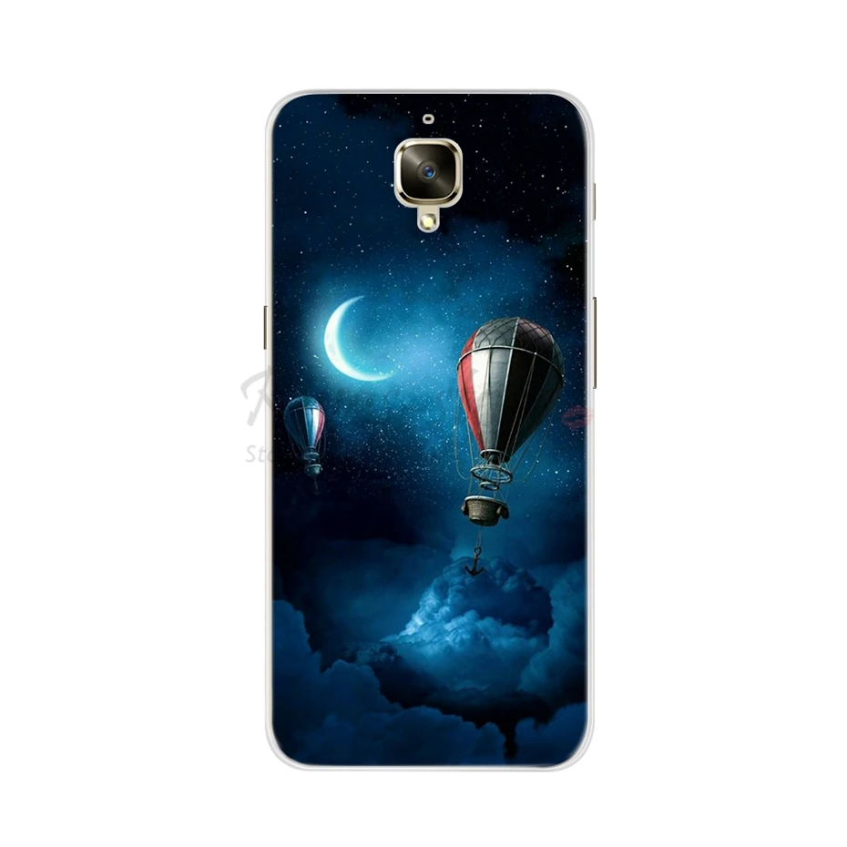 Para OnePlus 3t funda Oneplus 3 funda trasera de silicona ultrafina de dibujos animados para Oneplus 3T funda One Plus 3 tres funda de teléfono suave Coque - imagen 2