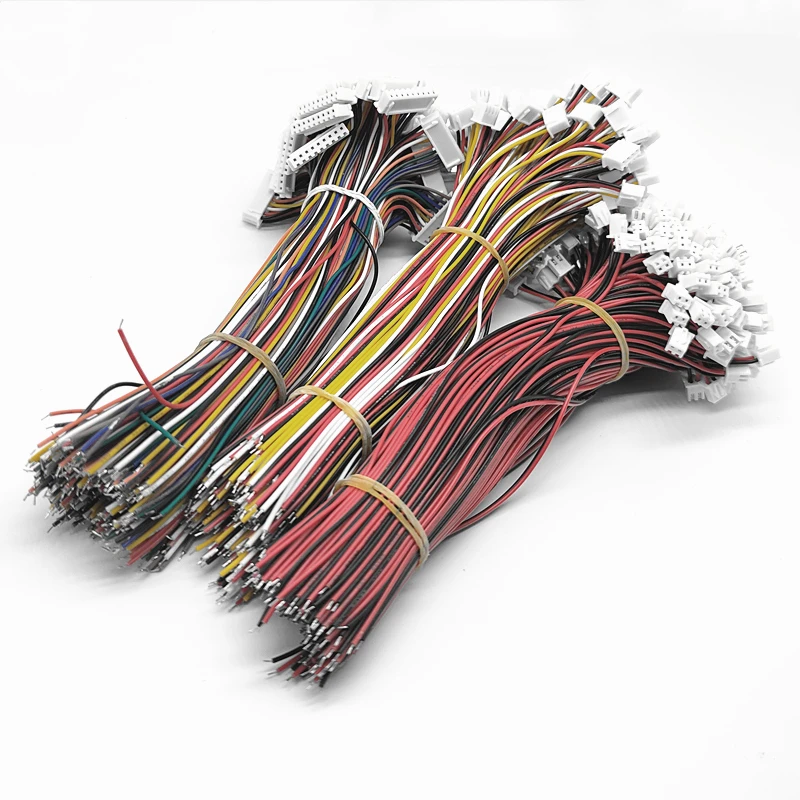 Conector JST XH2.54 2-12 pines macho/hembra con cable 20 cm 26AWG - imagen 2