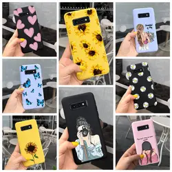Samsung Galaxy S10e/Plus Funda TPU Girasol - Trasera Antigolpes