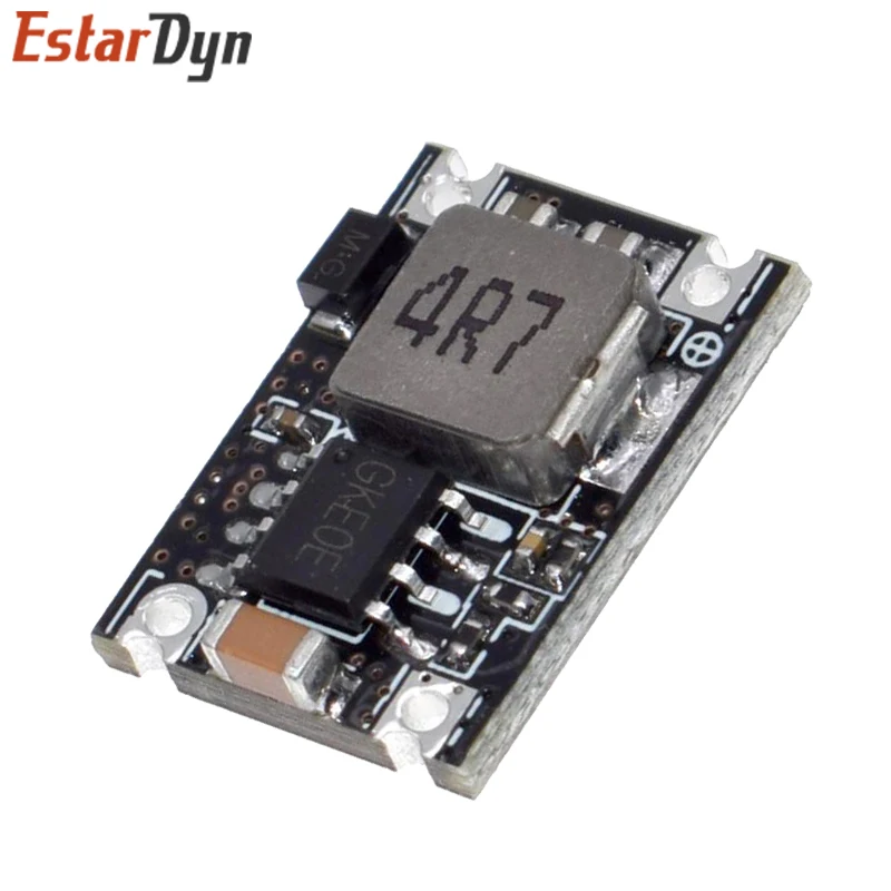 Mini placa convertidora Buck reductor, módulo reductor de potencia, regulador de voltaje CC, 3A, 5V-30V a 3,3 V, 5V, placa PCB - imagen 4