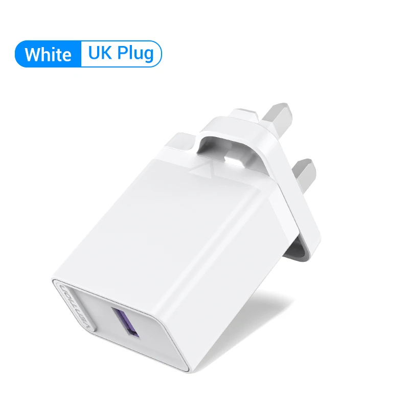 22.5W UK White Plug