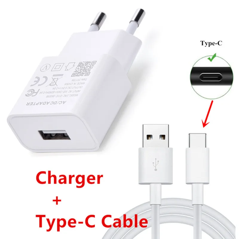 EU Plug Type-C Cable