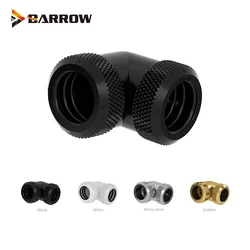 Conector Giratorio 90 Grados para Tubo Rigido 10x14 mm Compresion Doble