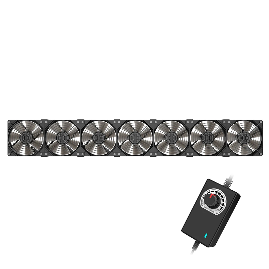 Zezzio-ventilador violento de 120mm, sistema de refrigeración de servidor de volumen de aire de alta velocidad, 3000RPM, 220V, btc, ventilador de máquina de minería, gabinete de estación de trabajo - imagen 5