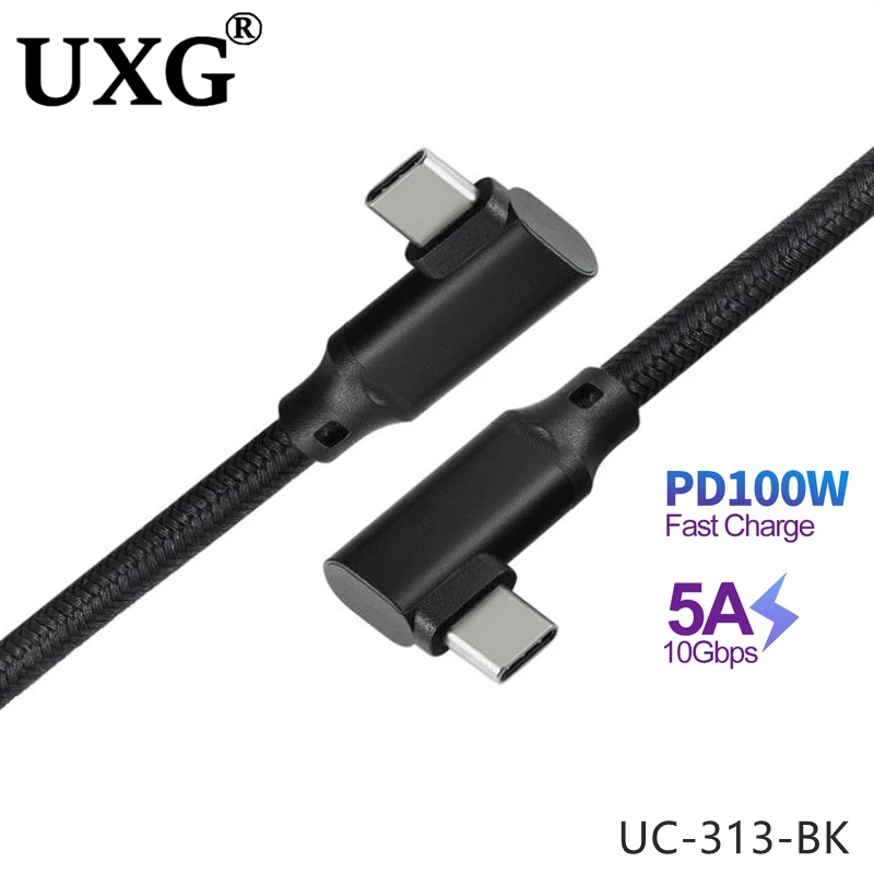 Línea de datos para auriculares Oculus Quest 2 Link USB 3,0 tipo C Cable de carga de datos transferencia tipo C a USB-A Cable accesorios VR 100cm - imagen 3