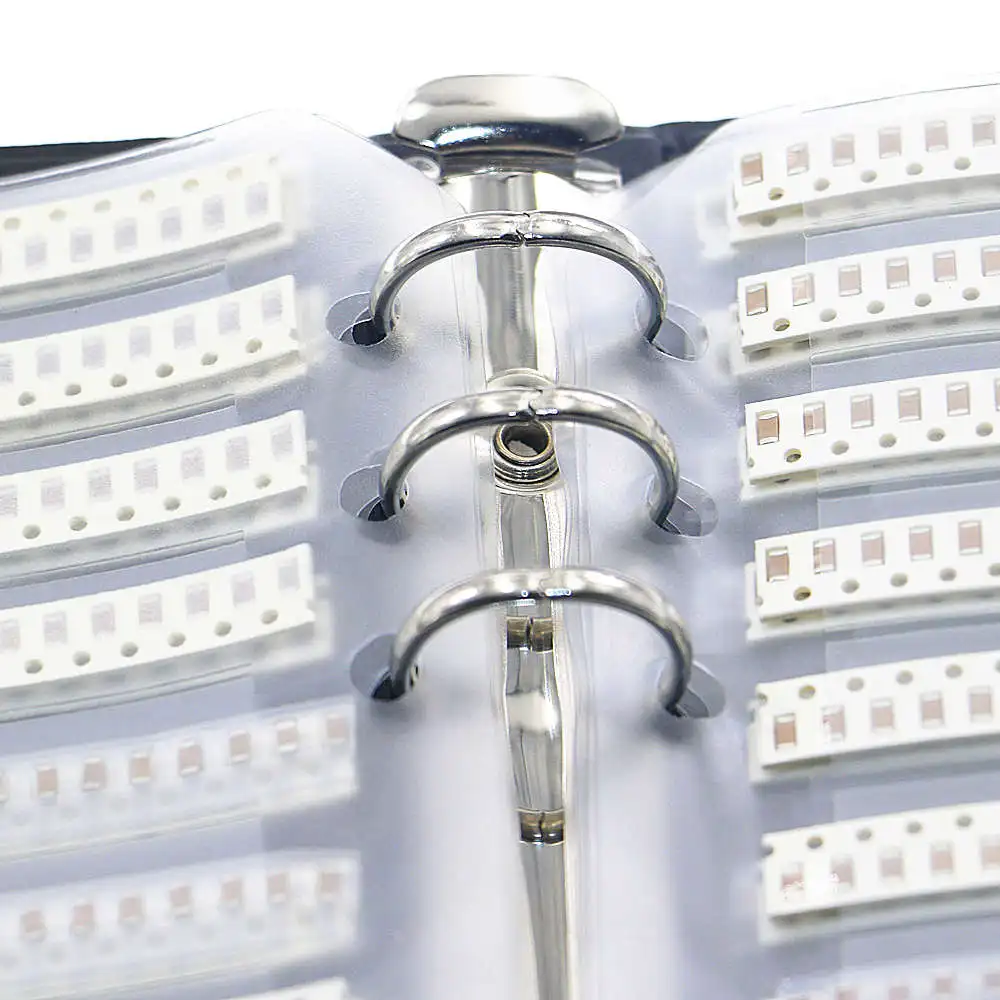 0402 0603 0805 1206 SMD SMT Chip Condensador cerámico multicapa Libro de muestra Paquete de kit surtido - imagen 3