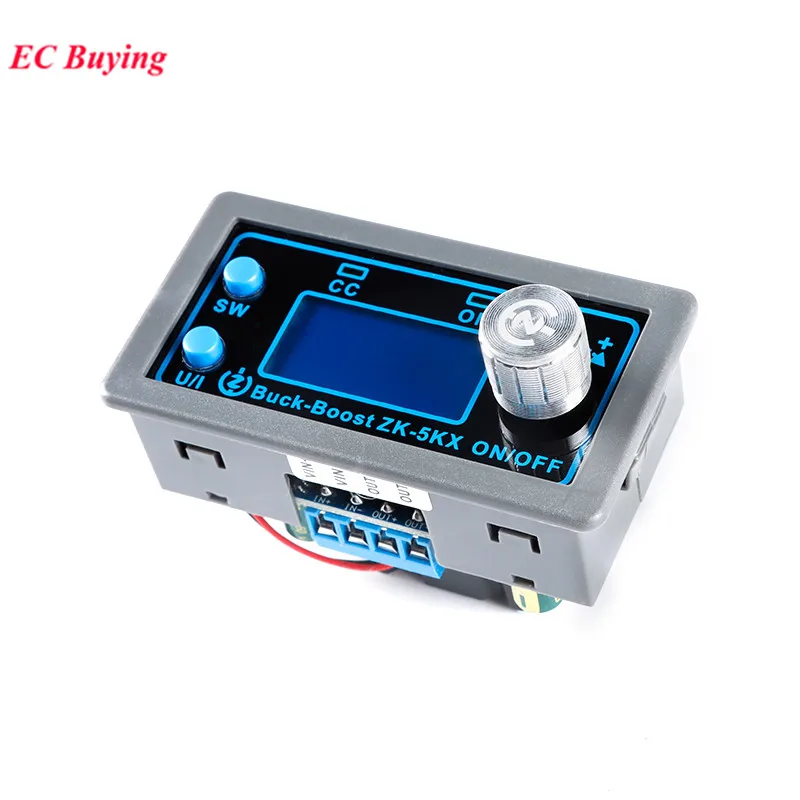 ZK-4KX 5KX DC Buck Boost módulo convertidor CC CV potencia reductor 0,5-30V 4A 0,6-36V 5A 5V 6V 12V 24V 80W ajustable regulado - imagen 5