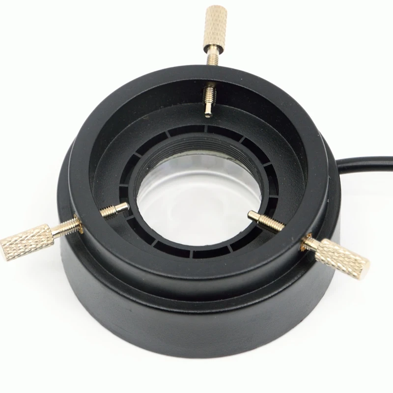 FYSCOPE Microscopio ajustable Anillo de luz LED Lámpara iluminadora 40 piezas Luz LED 28 mm de diámetro interior. Anillo de luz para microscopio - imagen 4