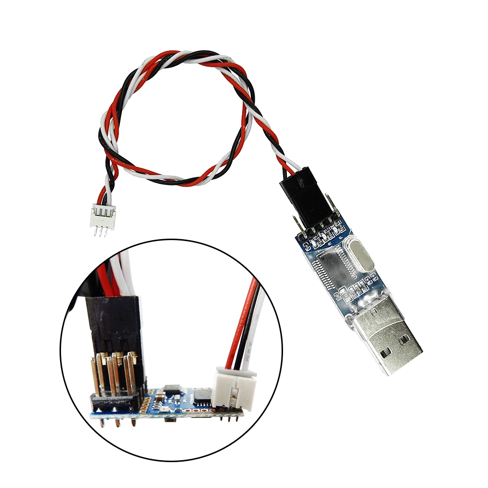 DasMikro TBS Mini unidad USB de sonido de motor programable para Orlandoo OH35P01 para camión JJRC Q64 Q65 KIT Micro piezas de coche RC - imagen 5
