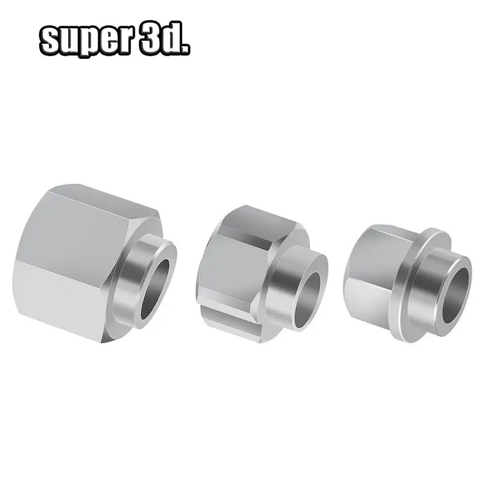 Piezas de impresora 3D Openbuilds, espaciador excéntrico, rueda en V, columna excéntrica, tuerca de tornillo de aislamiento, ranura en V, diámetro de 5MM, piezas DIY - imagen 2