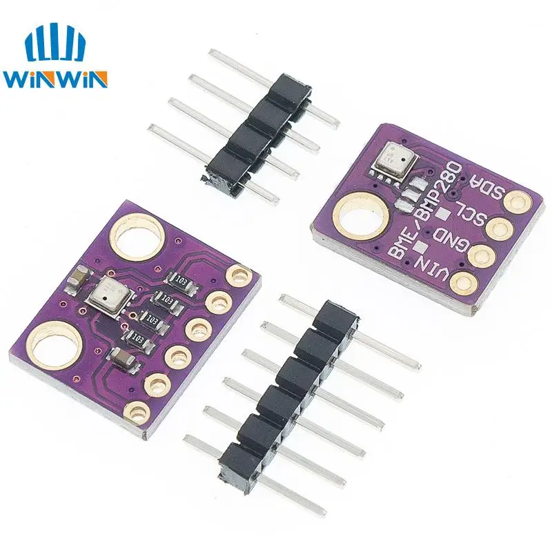 BME280 3,3 V 5V Sensor Digital temperatura humedad módulo Sensor de presión barométrica I2C SPI 1,8-5V módulo sensor BME280 - imagen 4