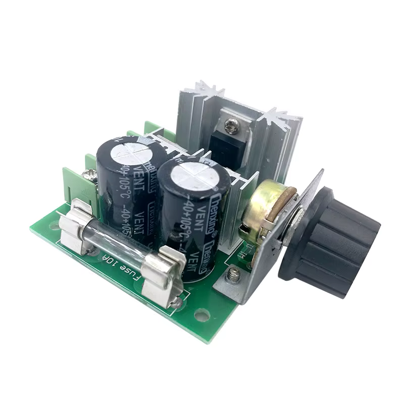 Regulador PWM Motor DC 12V-40V 10A – Control Velocidad Electrónico - imagen 2