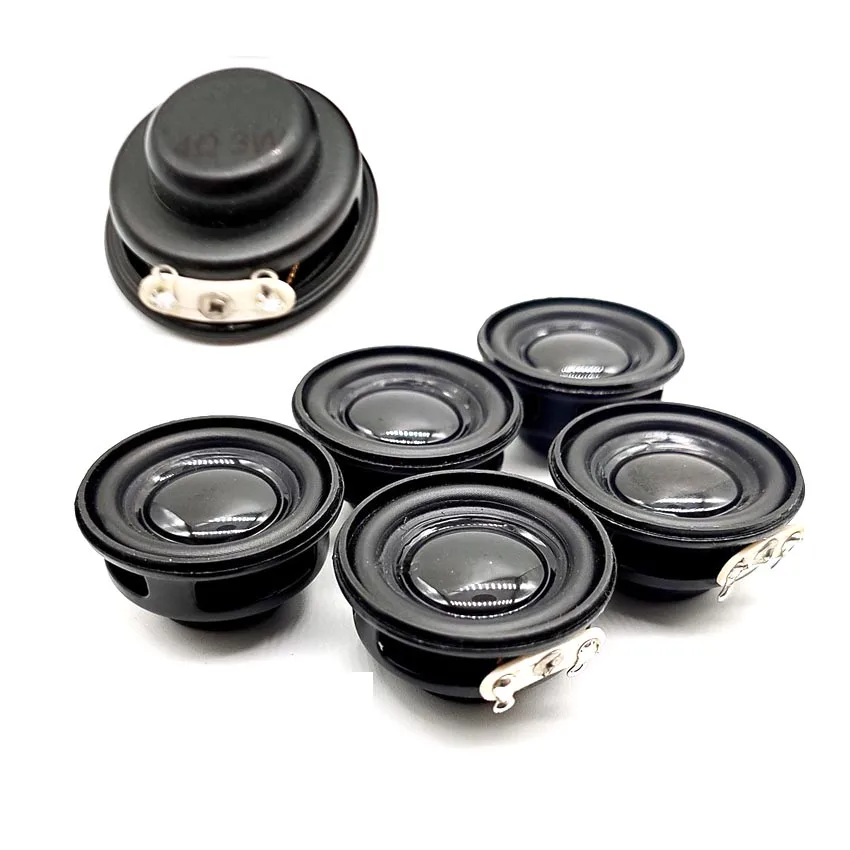 YuXi 1 pieza altavoz bocina 4R 3W diámetro 4CM Mini amplificador junta de goma altavoz mini olla inferior altavoz 31mm - imagen 2