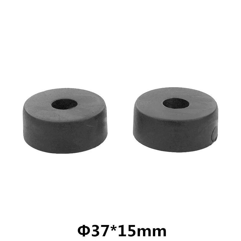 Kit de reparación de pies de gabinete de altavoz DJ, plástico 37x15 para cine en casa, Subwoofer de coche, línea de graves, Woofer Array, 4 piezas