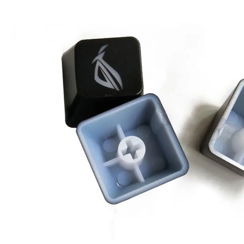 Tecla de teclado mecánico retroiluminada ABS, R4, altura, personalidad, translúcida, ESC, 1 unidad