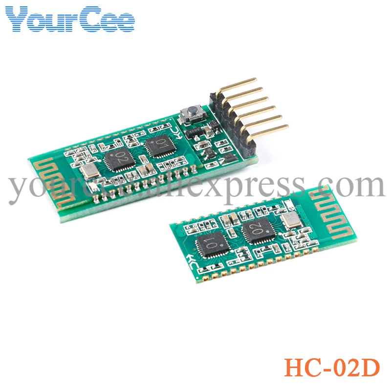Módulo Compatible con Bluetooth HC-02, módulo de placa de puerto serie inalámbrico Wifi de modo Dual HC 02 para HC-05 HC-06 Compatible con Arduino