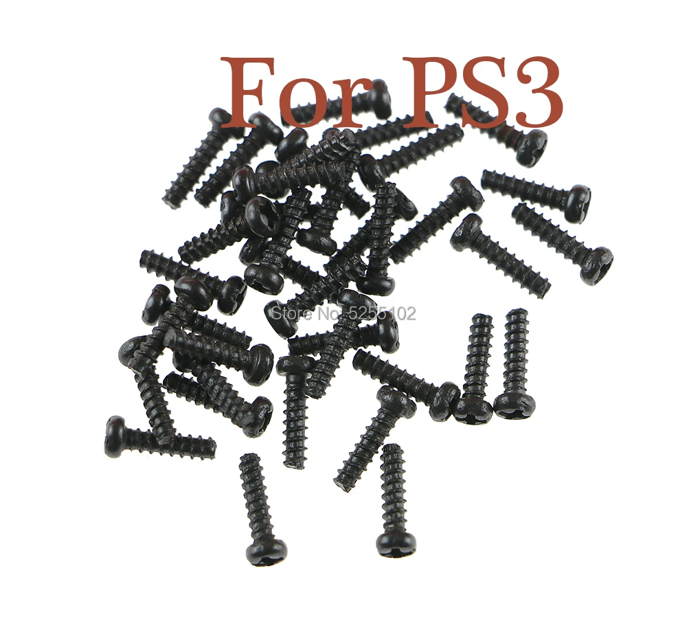2000 Uds tornillo cruzado para Sony PS3 tornillos de cabeza plana para consola PS2 PS3