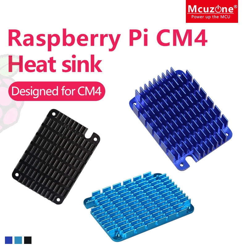Módulo de cómputo Raspberry Pi 4 CM4 disipador de calor wifi 40*55mm ventilador, también aplicable a CM5 - imagen 2