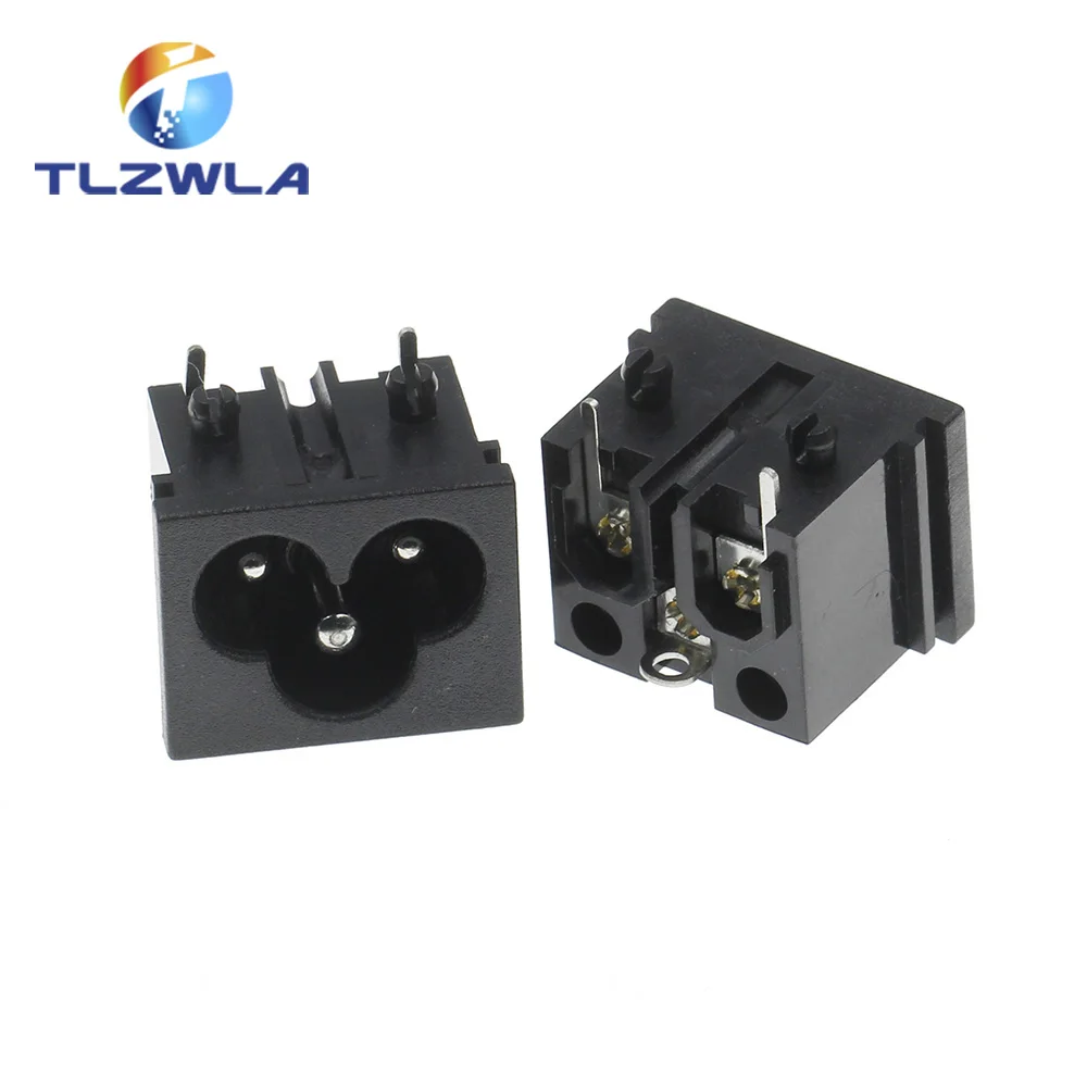 Toma de corriente CA de cobre puro, enchufe soldado con interruptor de 2 orificios, puerto de carga de CA de 3 núcleos, enchufe DB ower, 1 Uds. - imagen 4