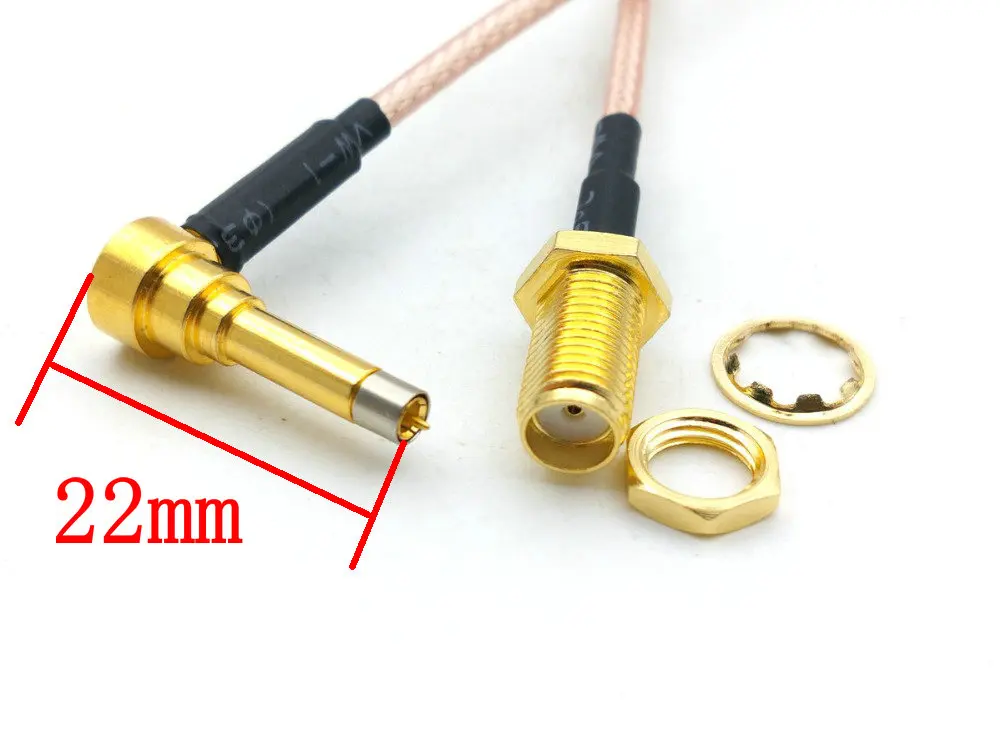 10 piezas MS156 enchufe macho a SMA hembra sonda de prueba RG316 Cable 15cm/30cm