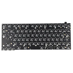 PCB ID80 V2 ISO hot-swap con USB-C y compatibilidad QMK