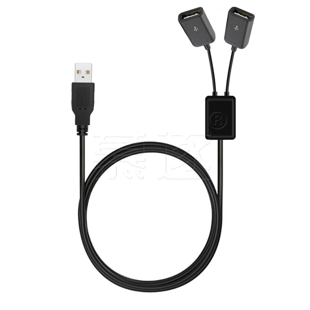 Codo de ordenador a bordo, extensor USB dual, uno para dos vehículos, navegación, datos, carga, divisor, ratón de impresión - imagen 5