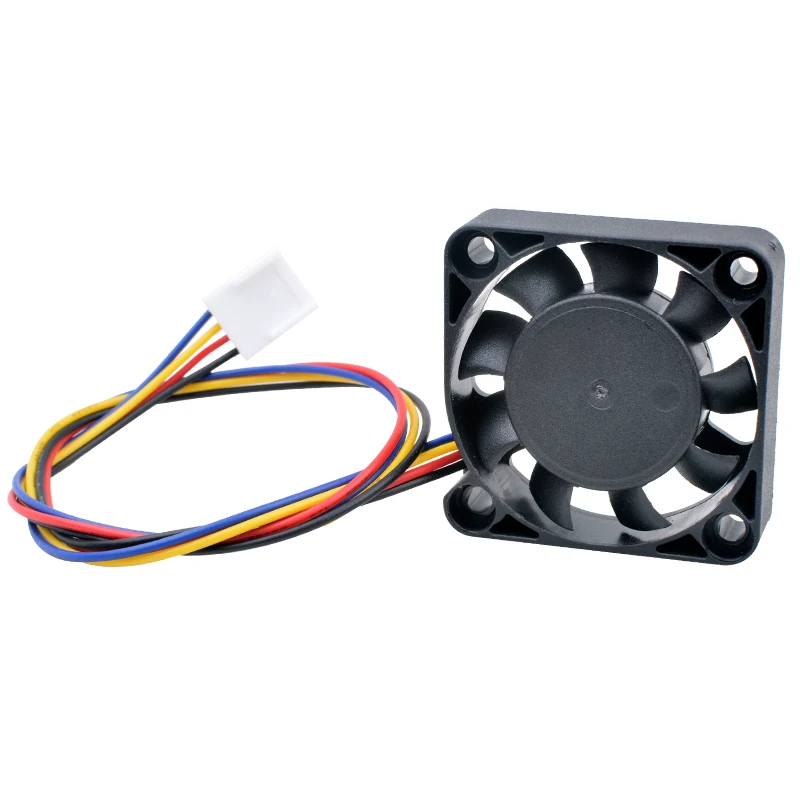 ANCHAOPU 4cm 40mm ventilador 40x40x10mm DC5V 0.10A 4 líneas 4pin PWM control de velocidad ventilador de refrigeración para Raspberry Pi en mini estuche - imagen 5