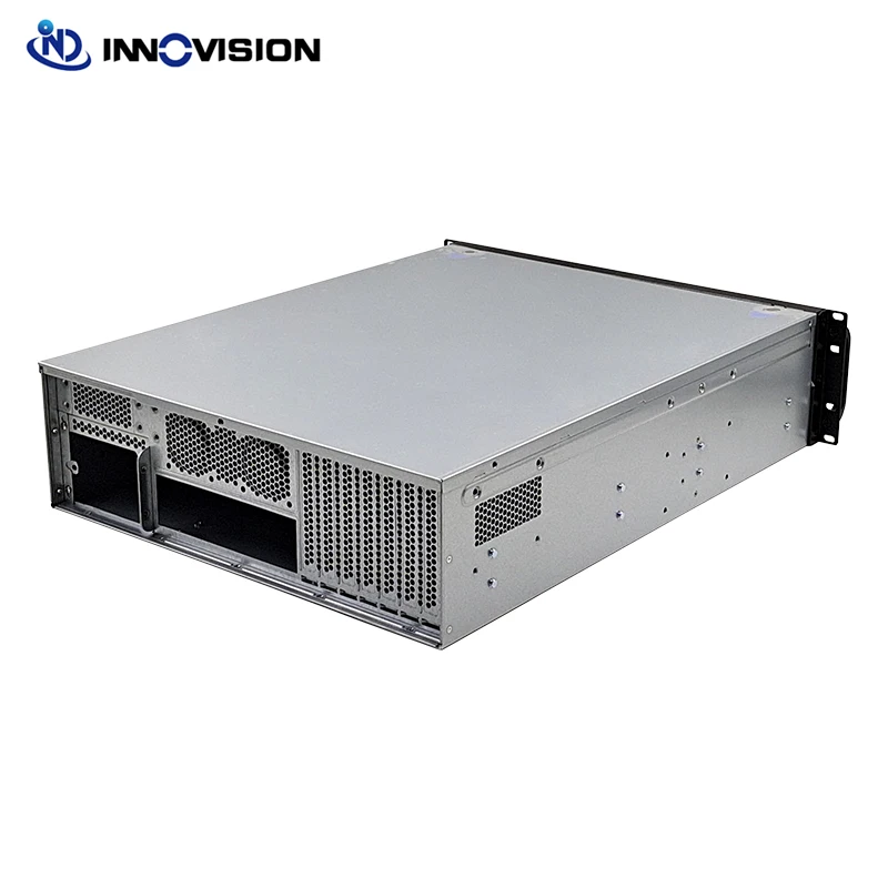 Nuevo 3U 570MM 8 HDD 8 bahías Hotswap Rack servidor chasis caja de la computadora compatible con discos duros SATA SAS 7xPCIE ranuras de expansión completa - imagen 4