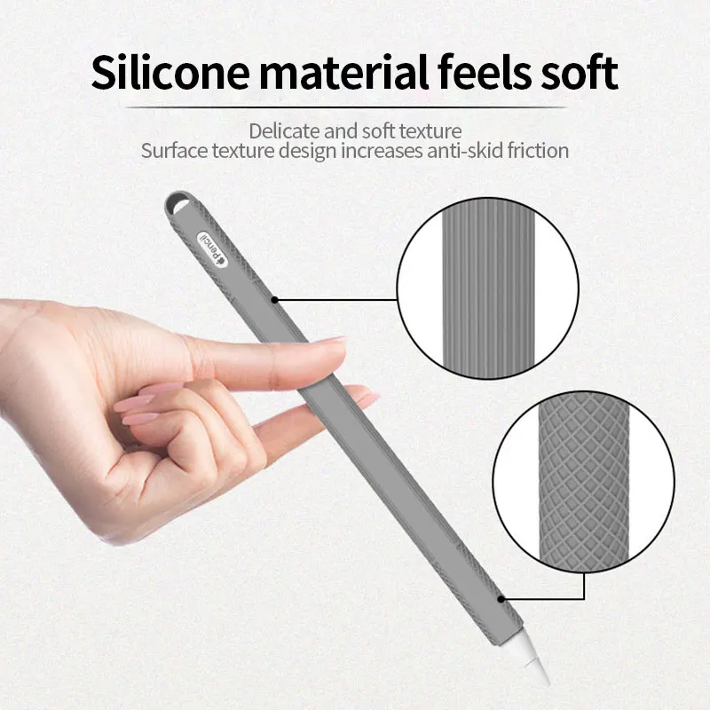 Apple Pencil 2 – Estuche Silicona Protección Suave
