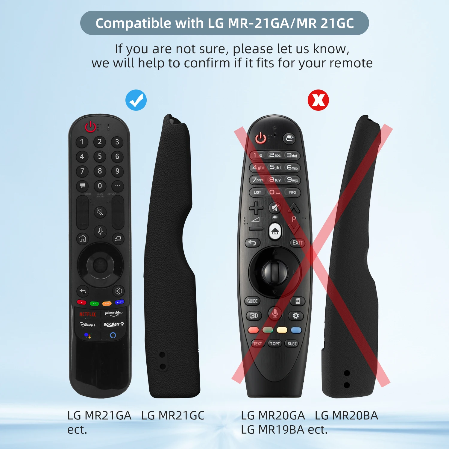 Funda Control Remoto LG Magic Remote MR21 MR22 – SIKAI Protector - imagen 2
