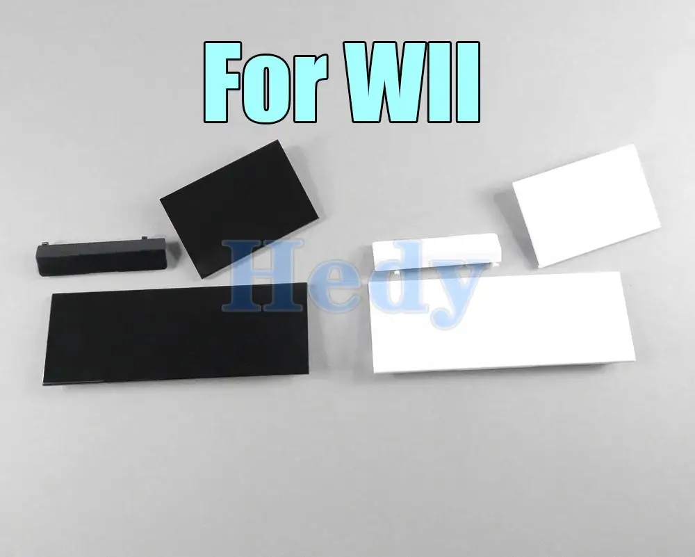 Cubierta de plástico con ranura para tarjeta de memoria para Nintendo Wii, cubierta protectora para puerta, reemplazo para Nintendo Wii, 10 juegos - imagen 2